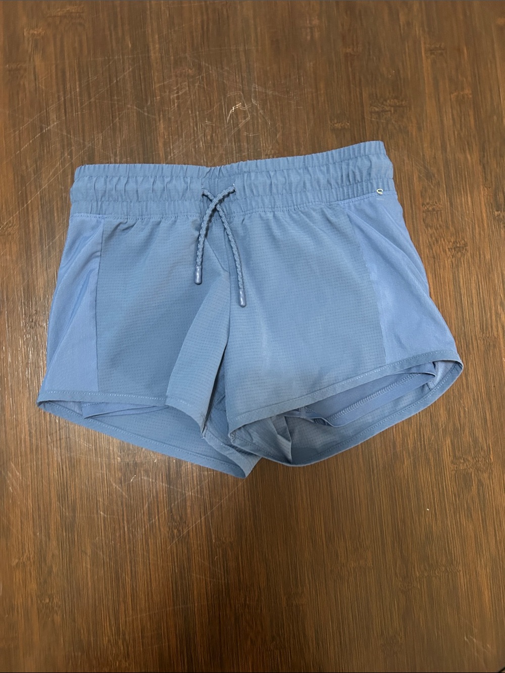 all in motion Light Blue Girls Athletic Shorts
